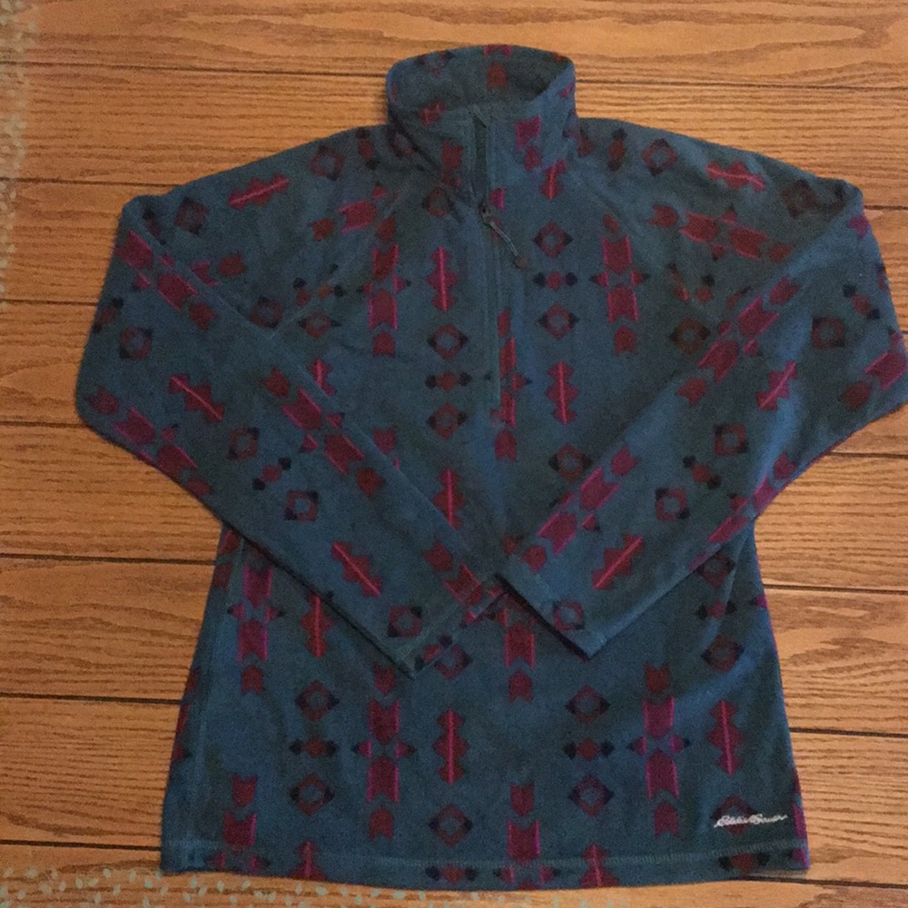 Eddie Bauer 3/4 Zip Fleece Shirt